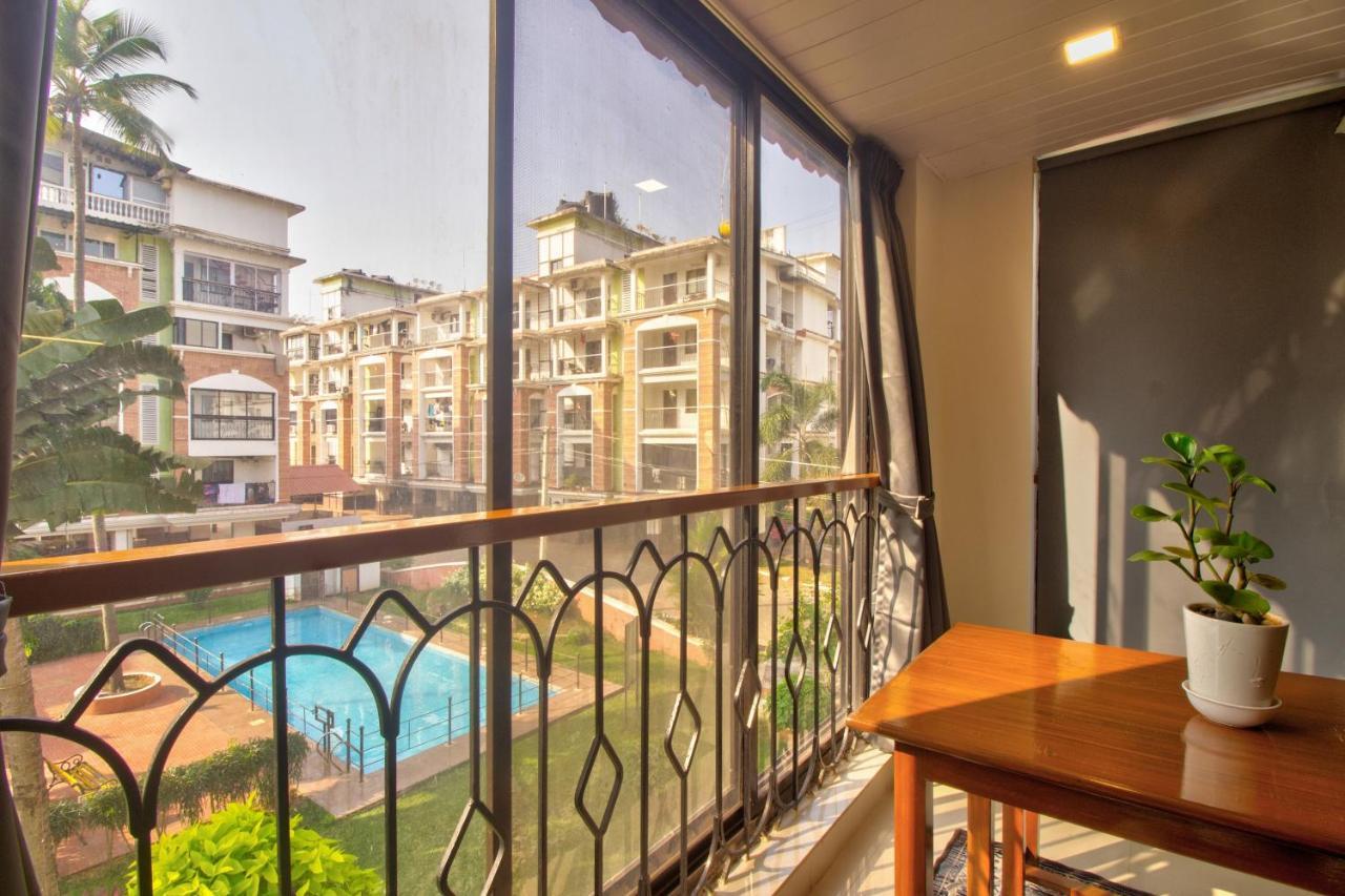 Amazing Pool View Candolim Goa 2Bhk Apartment Exterior photo